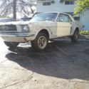 1965 White Ford Mustang thumbnail