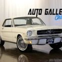 1965 White Ford Mustang thumbnail