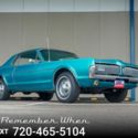 1967 Teal Mercury Cougar thumbnail