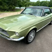 1967 Green Ford Mustang thumbnail