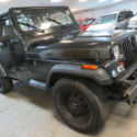 1992 Black Jeep Wrangler thumbnail