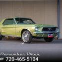 1968 Green Ford Mustang thumbnail