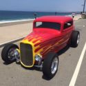 1932 Red Ford Three Window thumbnail