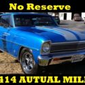 1966 Blue Chevrolet Nova thumbnail