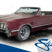 1966 Burgundy Oldsmobile Cutlass thumbnail