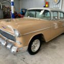 1955 Tan / White Chevrolet Bel Air/150/210 thumbnail