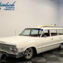 1963 White Chevrolet Bel Air/150/210 thumbnail