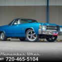 1971 Blue Chevrolet El Camino thumbnail