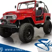 1972 Red Toyota Land Cruiser thumbnail
