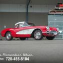 1958 Red Chevrolet Corvette thumbnail