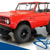1968 Red Ford Bronco thumbnail