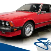 1986 Cinnabar Red BMW 635CSi thumbnail