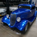 1933 Blue Ford 3 Window Custom SPCN with 375 miles! thumbnail