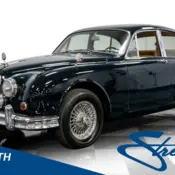 1961 British Racing Green Jaguar Mark II thumbnail