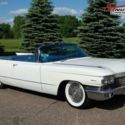 1960 White Cadillac Series 62 Convertible thumbnail