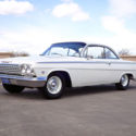 1962 White Chevrolet Belair thumbnail