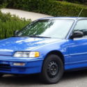 1991 Blue Honda CRX thumbnail