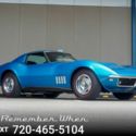 1968 Blue Chevrolet Corvette thumbnail