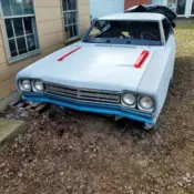 1969 Blue Plymouth GTX thumbnail