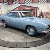 1969 Blue Plymouth Barracuda thumbnail