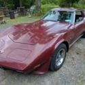 1974 maroon Chevrolet Corvette thumbnail