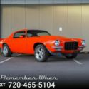 1973 Orange Chevrolet Camaro thumbnail