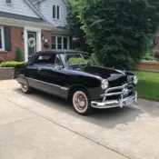 1949 Black Ford Custom thumbnail