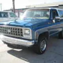 1980 Blue Chevrolet Blazer thumbnail