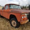 1963 Orange Dodge D100 Pickup thumbnail