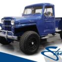 1961 Blue Willys Pickup thumbnail
