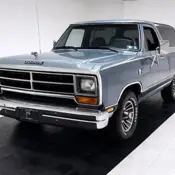 1987 Ice Blue Dodge Ramcharger thumbnail