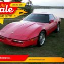 1989 Red Chevrolet Corvette thumbnail