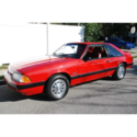 1989 Red Ford Mustang thumbnail