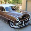 1953 Cream over Brown w/Ghost Flames Chevrolet Bel Air/150/210 thumbnail