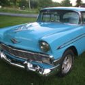 1956 Blue Chevrolet Bel Air/150/210 thumbnail