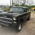 1955 Black Chevrolet Bel Air/150/210 thumbnail