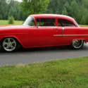 1955 Hot Red Base/Clear Chevrolet Bel Air/150/210 thumbnail
