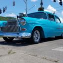 1955 Blue Chevrolet Bel Air/150/210 thumbnail