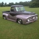 1955 Black Cherry/ Mauve Ford F-100 thumbnail