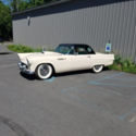1955 White Ford Thunderbird thumbnail