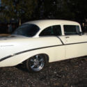 1956 Pearl White Chevrolet Bel Air/150/210 thumbnail