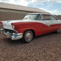 1956 Red/White Ford Fairlane thumbnail