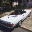 1987 White Mercedes-Benz SL-Class thumbnail