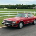 1988 Red Mercedes-Benz SL-Class thumbnail
