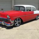 1956 White Chevrolet Bel Air/150/210 thumbnail