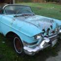 1957 Blue Cadillac DeVille thumbnail