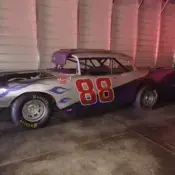 1957 Purple Chevrolet Bel Air/150/210 thumbnail