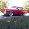 1957 Red Chevrolet Bel Air/150/210 thumbnail