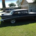 1957 Black Chevrolet Bel Air/150/210 thumbnail