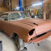 1957 Beige Chevrolet Bel Air/150/210 thumbnail